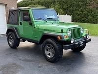 2005 Jeep Wrangler Rubicon in Electric Lime Green  SOLD!